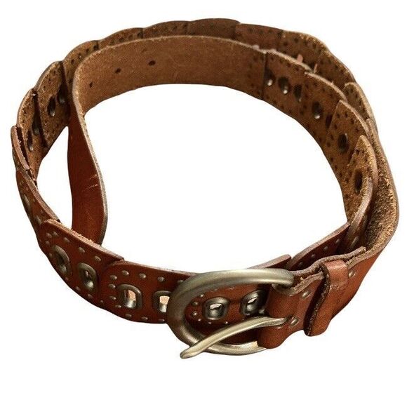 FOSSIL Genuine Leather Brown Belt  44 x 1.5 inches main image 10